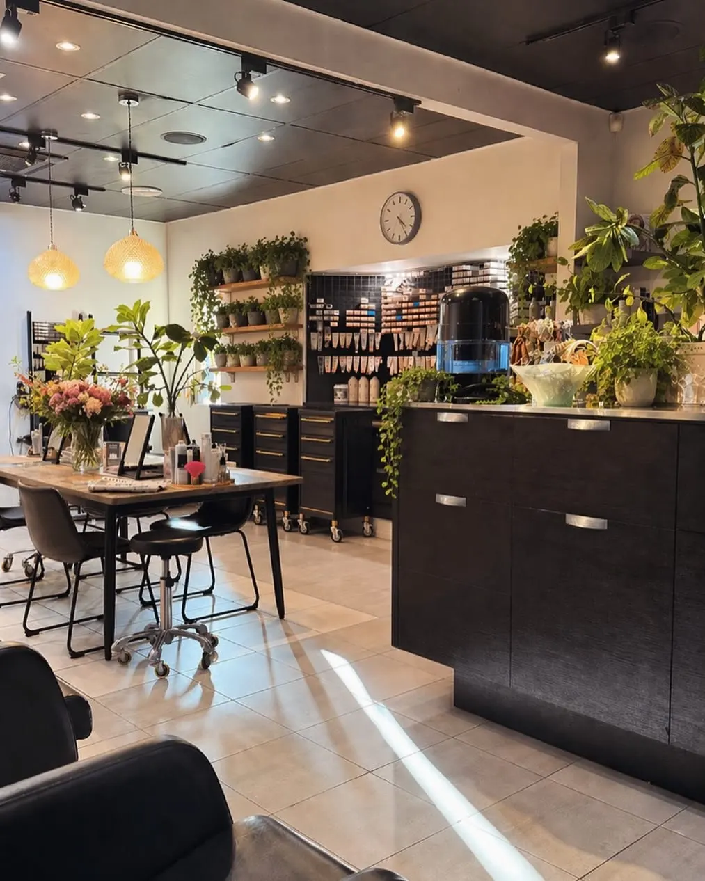 Erin Morgan Hair salon interior